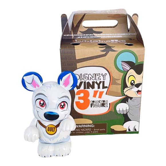Disney Store Whiskers and Tales Bolt Vinylmation 3” Figure - Picture 2 of 5